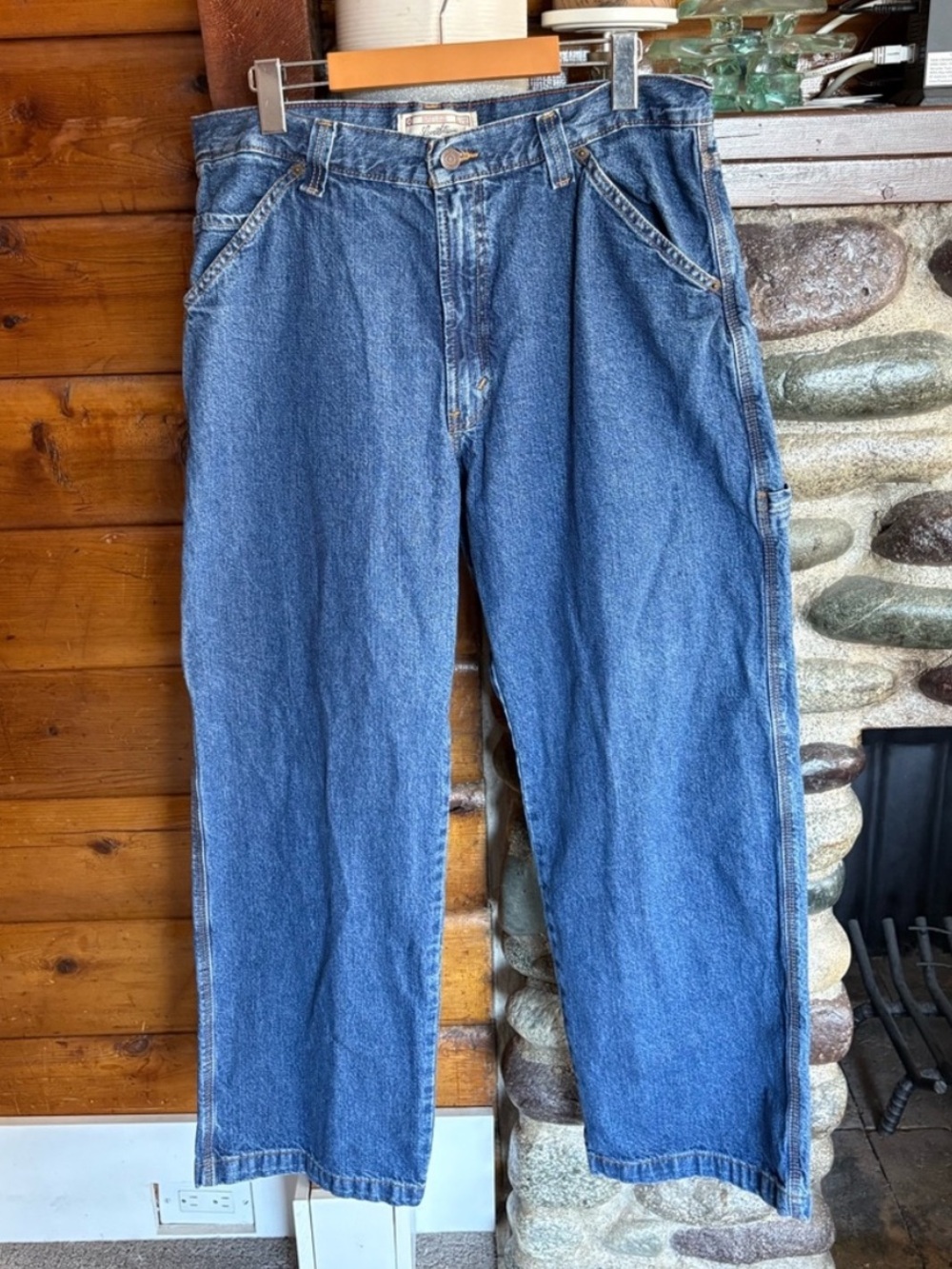 Levi Strauss 874A Venice Carpenter Jeans 34x30 Y2K Baggy Workwear Denim